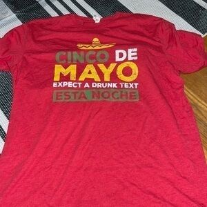 Cinco de mayo tshirt size large